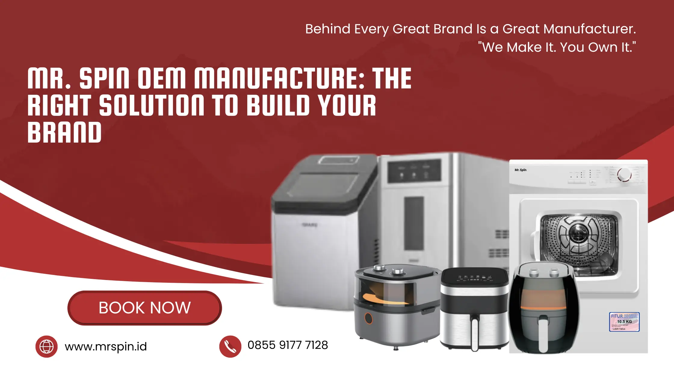 Mr. Spin OEM Manufacture: The Right Solution to Build Your Brand